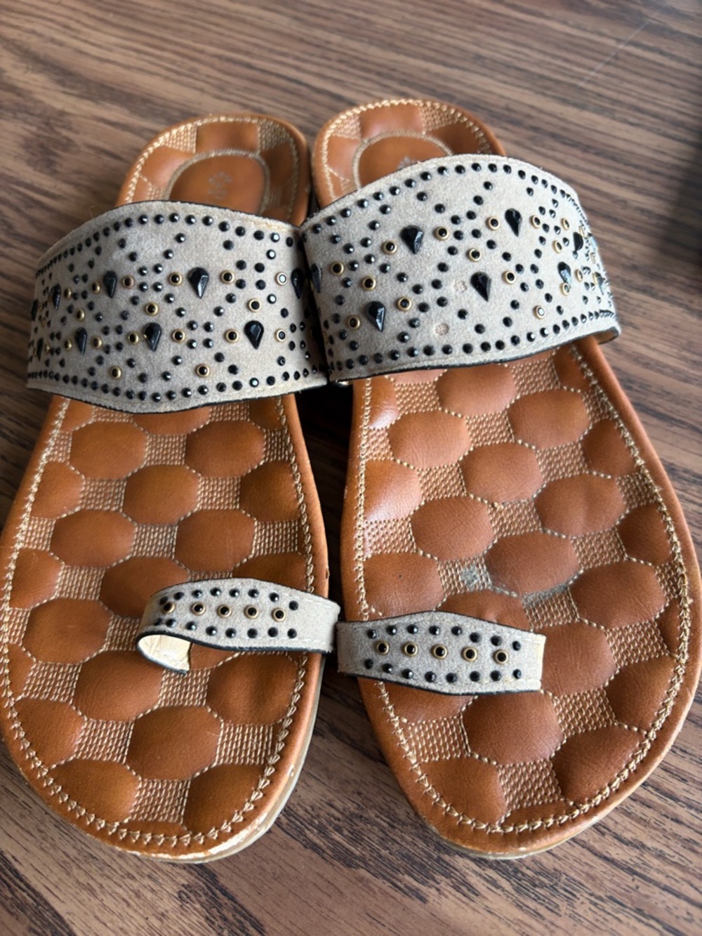 Patrizia By Spring Step Gadelina Sandals Womens Sz EU 38 (7)